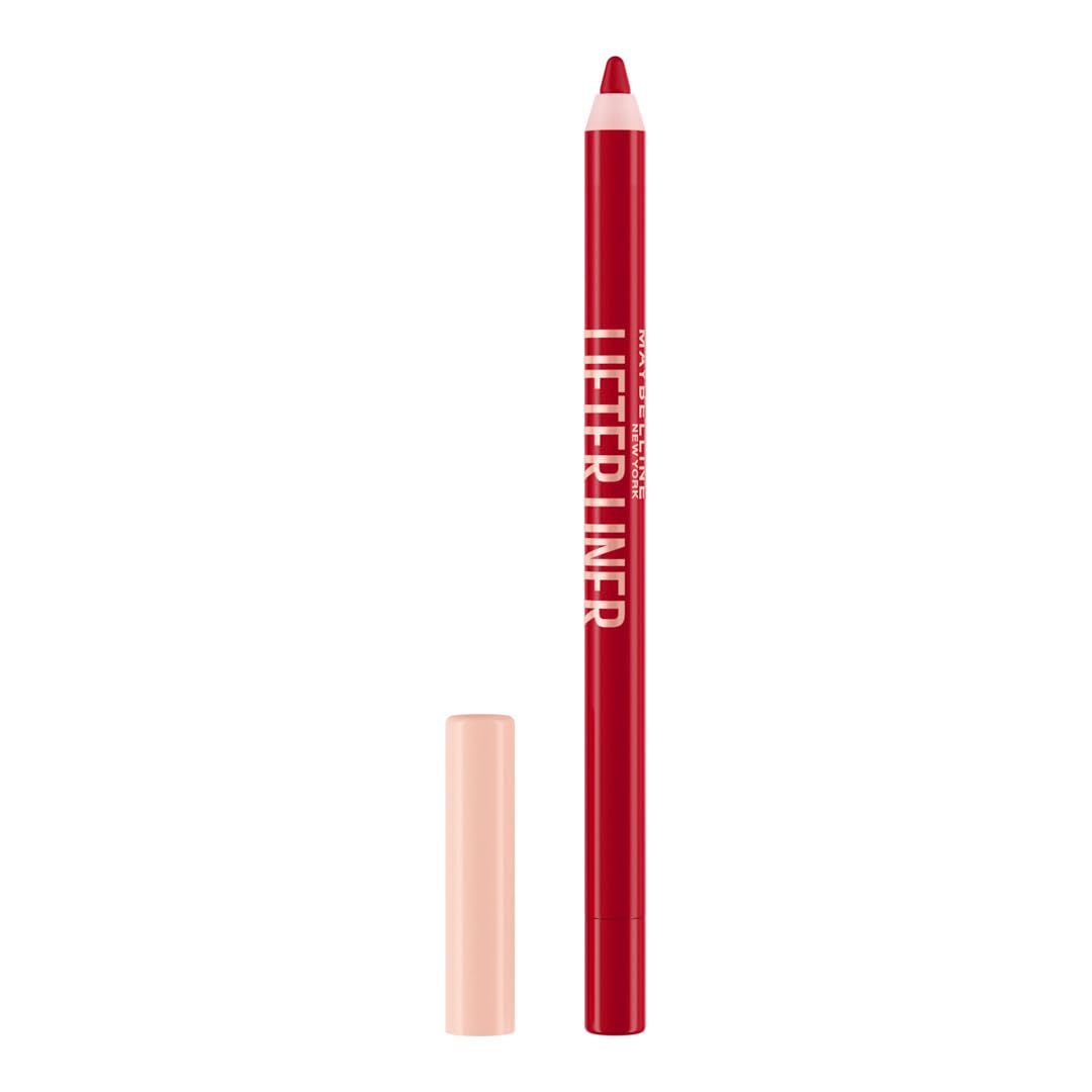 Maybelline New York Lifter Liner Lip Liner, Long-Lasting Creamy Colour, Smooth Application and Comfortable Feel, With Hyaluronic Acid and Jojoba Oil, Available in 10 Shades, Shade: Main Character