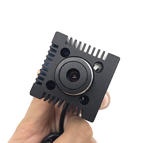 2500mW 2.5W Blue Laser Module 450nm DC 12V Dot Focal Adjustable Focusable for CNC 3D Printer DIY Engraving
