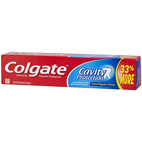 COLGATE CAVITY PROTECTION TOOTHPASTE WITH FLUORIDE – 8 OUNCE