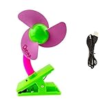 AM MARCH Clip-on Baby Stroller Fan (Pink)