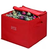 Innovative Home Creations Christmas Ornament Storage, 15.7 by 15.7 by 13-Inch