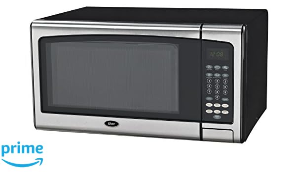 Amazon.com: Oster OGSMJ411S2-10 1.1 cu. Ft. Microwave Oven ...