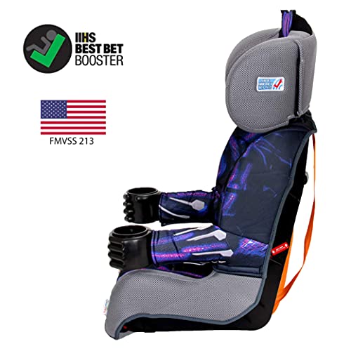 KidsEmbrace Marvel Black Panther 2-in-1 Forward-Facing Car Seat Latch | 5-Point Harness 26.5-65lbs converts to Belt-Positioning Booster 40-100lbs | Adjustable