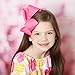 Big Hair Bows Girls Toddler 6 inches 40 PCS Hair Clips for Girls Alligator Baby Ponytail Holder
