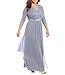 R&M Richards Women's Plus Size Formal Jacket Dress - Mother of The Bride Dress (18W, Blue)