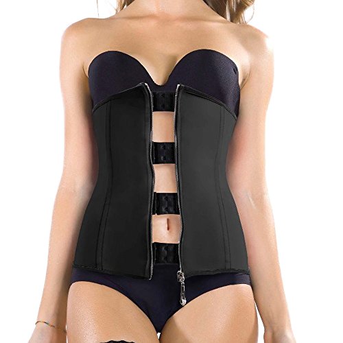 Waist-Trainer-Weight-Loss-for-Women-Zippered-Faja-Shaping-Girdle-Cincher-Body-Shapewear