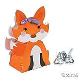 Fun Express Fox Party Favor Boxes - 12 Count