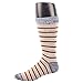 Rioriva Mens Dress Socks 6 Pack Colorful Classic Striped Patterned Crew Socks Shoe Size 12-16/13-16
