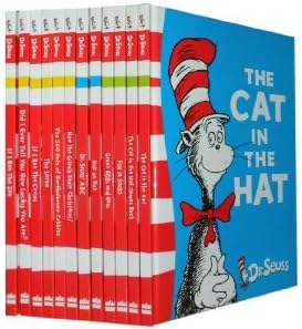 Dr Seuss Collection 10 Books RRP £ 99.99 (Hardcover) (The Cat in the Hat/The Cat in the Hat Comes Back/Fox in Socks/Green Eggs and Ham/Dr. Seuss's ABC/ How the Grinch Stole Christmas!/If I Ran The Circus/If I Ran The Zoo/There's a wocket in my pocket/The 500 Hats of Bartholomew Cubbins)