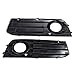 NewYall Set of 2 Front Left Driver and Right Passenger Side Bumper Fog Light Lamp Grill Grille Cover