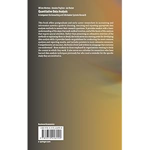 Quantitative Data Analysis: A Companion for Accounting and Information Systems Research