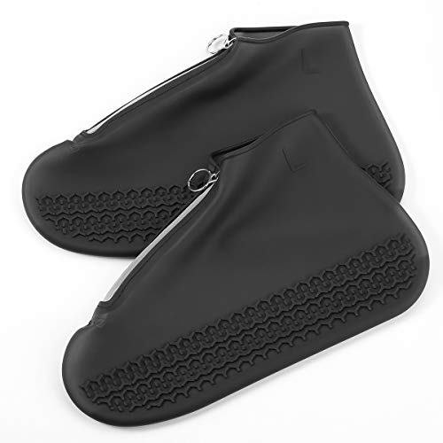 Becoolpet Reusable Rain Shoes Cover Outdoor Silicon Shoes Cover with Waterproof and No-Slip for Rain