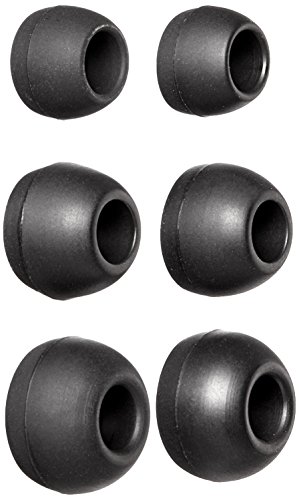 24 Pcs (S/m/l) Black Replacement Silicone Ear Buds Gels Cushions Tips for 11mm Skullcandy 50/50 In-ear Earphones Headphones