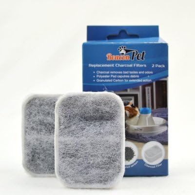 Pawsfiesta 2PCS Replacement Charcoal Filters