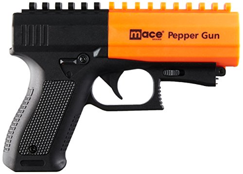 MACE Police Pepper Gun Spray Refill Kit - 2 OC Cartridges With Invisible Dye