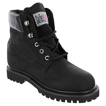 pink safety boots
