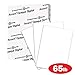 Accent Opaque White 8.5” x 11” Cardstock Paper, 65lb, 176gsm – 250 Sheets (1 Ream) – Premium Medium Weight Smooth Cardstock, Printer Paper for Invitations, Menus, Business Cards – 188560R