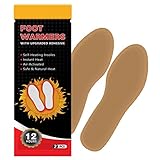 Wärmende Sohlen für Schuhe Damen - 10 Paar - Sohlenwärmer, 100% natürliche Wärme