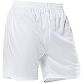 Just 4 Kicks Performance Soccer Shorts Adult Sizes, Training Soccer Shorts