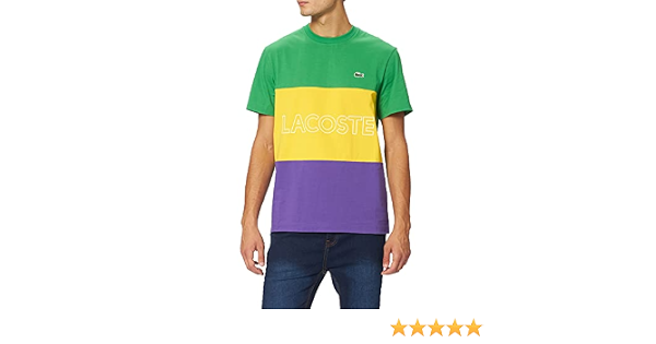 Lacoste mens TH7059 T-Shirt: Buy Online 