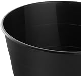IKEA Fniss Waste Paper Basket 10 L Polypropylene 28 cm Black view 3