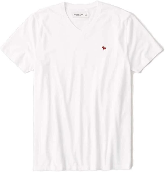 Amazon アバクロンビー フィッチ メンズ 半袖 Vネック Tシャツ Abercrombie Fitch Tシャツ カットソー 通販