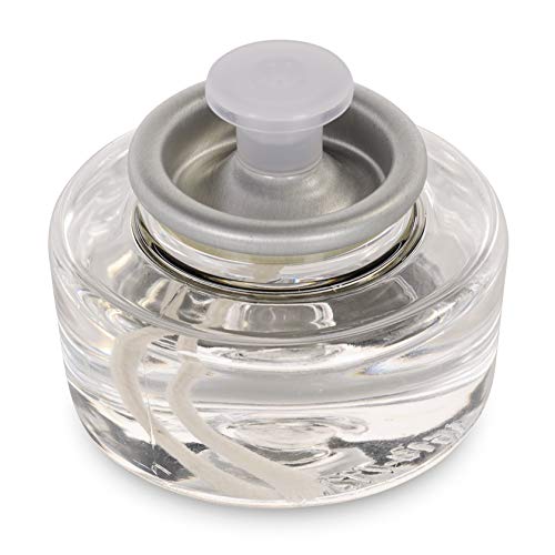 12 Hour Liquid Paraffin Oil Lamp Candles Cartridge Fuel Cells in Plastic Container Holders Disposable - 144 pc, 12-Hour Burn Time
