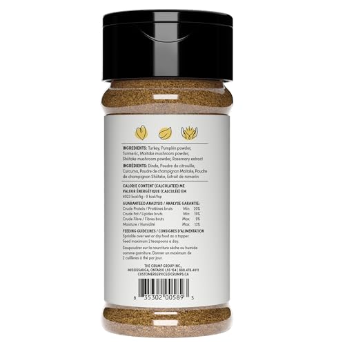 CRUMPS NATURALS TURKEY + SUPERFOOD GOLDS 3.88OZ