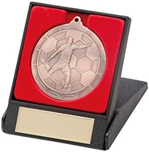 A1 PERSONALISED GIFTS Medallas para jugador de fútbol en caja: Amazon.es: Hogar