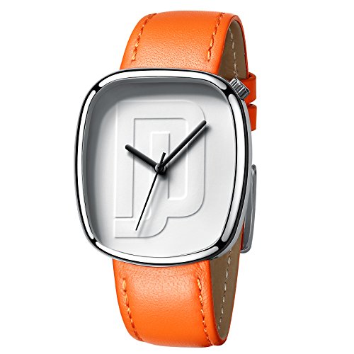 JD Womens Sport Watch Waterproof, Fashionable Electronic Casual Square Analog Quartz Watch Simple Design Wrist Watch for Girls