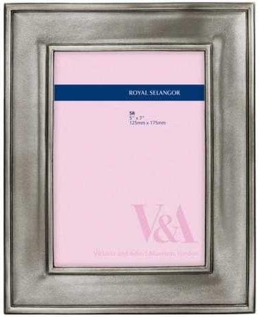 Amazon Co Jp Royal Selangor ハンドフィニッシュ インスピレーションコレクション ピューター英語フォトフレーム 5r ギフト ホーム キッチン