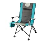 Ozark-Trail-High-Back-Chair-Turquoise-Ultra-Durable-Steel-Frame-Adjustable-Feet-With-Cup-Holder-Perfect-Seat-f