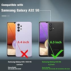 JXVM for Samsung Galaxy A32 5G Case: Dual Layer