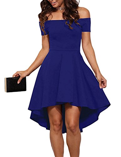 Skater Dress Spring Off The Shoulder Short Sleeve Summer Casual |  Desertcart Barbados