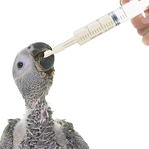 HAKACC Disposable Syringe, 5PCS 20ml Feeding Syringe Sterile Package