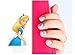 Disney Nail Art stickers Cartoon Decoration Mix 4-Pack (Alice & Sophia & Marie Cat)