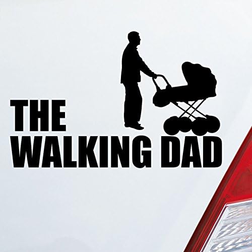 Car Sticker for fans Zombie Sticker Daddy Dad The Walking Dead Rick Glenn Fun Father's Day Car Bumper Sticker
