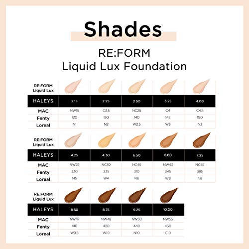 haleys reset liquid matte foundation