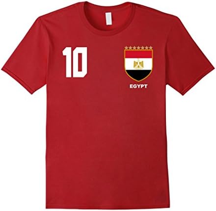 Mens Egypt Football Futbol Soccer Shirt 3XL Cranberry