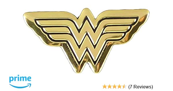 Amazon Com Dc Comics Originals Wonder Woman Logo Metal Sticker