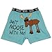 Don't Moose with Me-Moose Boxers by Lazy One