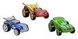 Blaze and The Monster Machines Race Car 3 Pack - Blaze, Crusher & Pickle