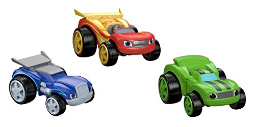 Blaze and The Monster Machines Race Car 3 Pack - Blaze, Crusher & Pickle