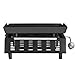 Royal Gourmet Portable 2 Burner Propane Gas Grill Griddle Pd1201