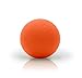 321 STRONG Single Lacrosse Style Massage Ball, Orange - with Bonus eBook