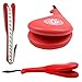 Sricam Taekwondo Durable Kick Pad Target Tae Kwon Do Karate Kickboxing Training-Red 2 Pack