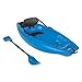 Best Choice Products Sports 6' Kids Kayak with Paddle and Backrest- Blue