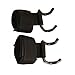 Wellsem Weight Lifting Hooks Wrist Wraps Power Training Gym Grips Straps for Grip Assist During Deadlifts, Rows, Pulldowns, and Shrugs (1 Pair)
