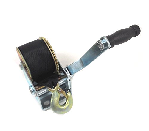 UI Pro Tools Hand Crank Strap Winch 600lb Capacity - Thumbnail 2