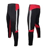 COOLOMG Men's Soccer Training Sweat Pants Athletic Apparel Casual Sport Trousers M
